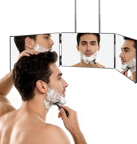 Beauty Town 3 Way Trifold Haircut/Shaving Mirror 24991