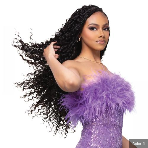 Sensationnel Premium Too Feather Crochet Hair - Burmese Curl 18