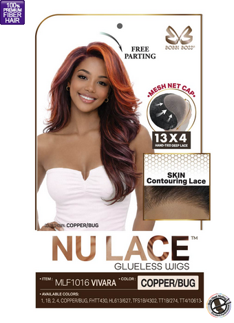 Bobbi Boss Vivara MLF1016 Nu Lace Glueless 13x4 HD Synthetic Lace Frontal Wig