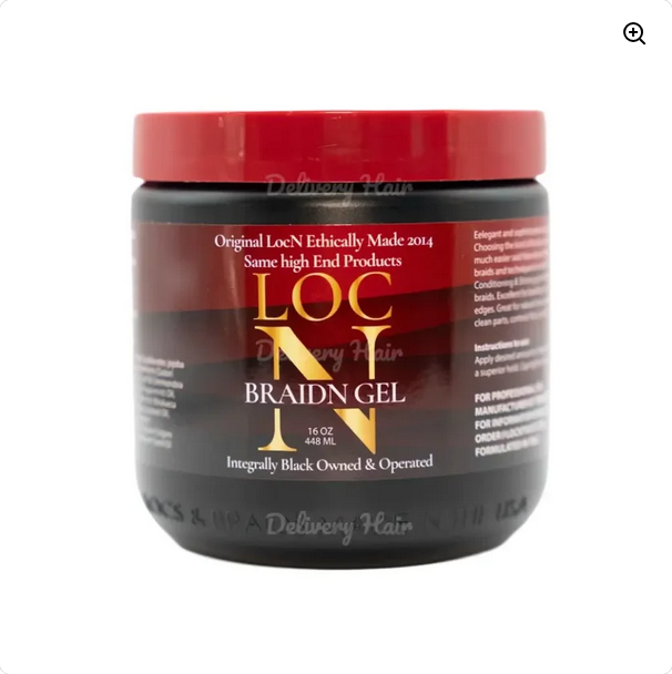 LOC N Professional BraidN Gel 16oz Extra Hold