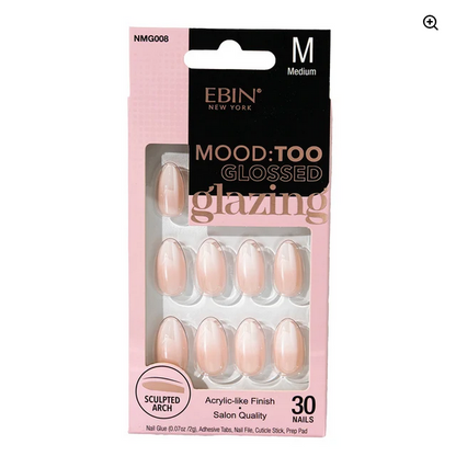 Ebin New York Mood: Too Glossed Glazing Nails