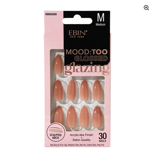 Ebin New York Mood: Too Glossed Glazing Nails
