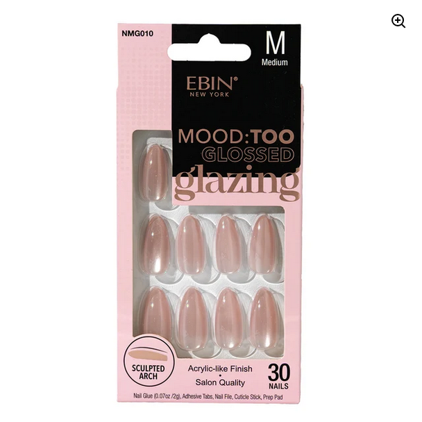 Ebin New York Mood: Too Glossed Glazing Nails