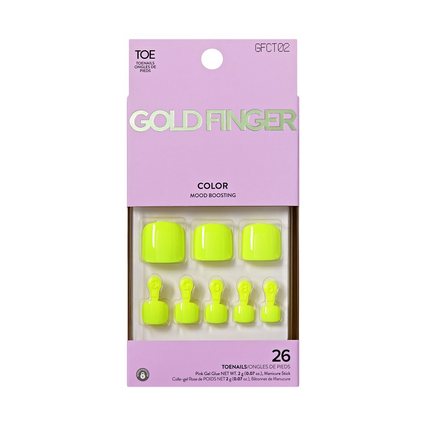 Goldfinger Colors Toenails