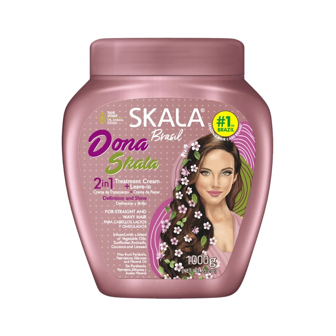 Skala Brasil Dona Skala Hair Treatment Cream – 35.2 oz Rose Gold