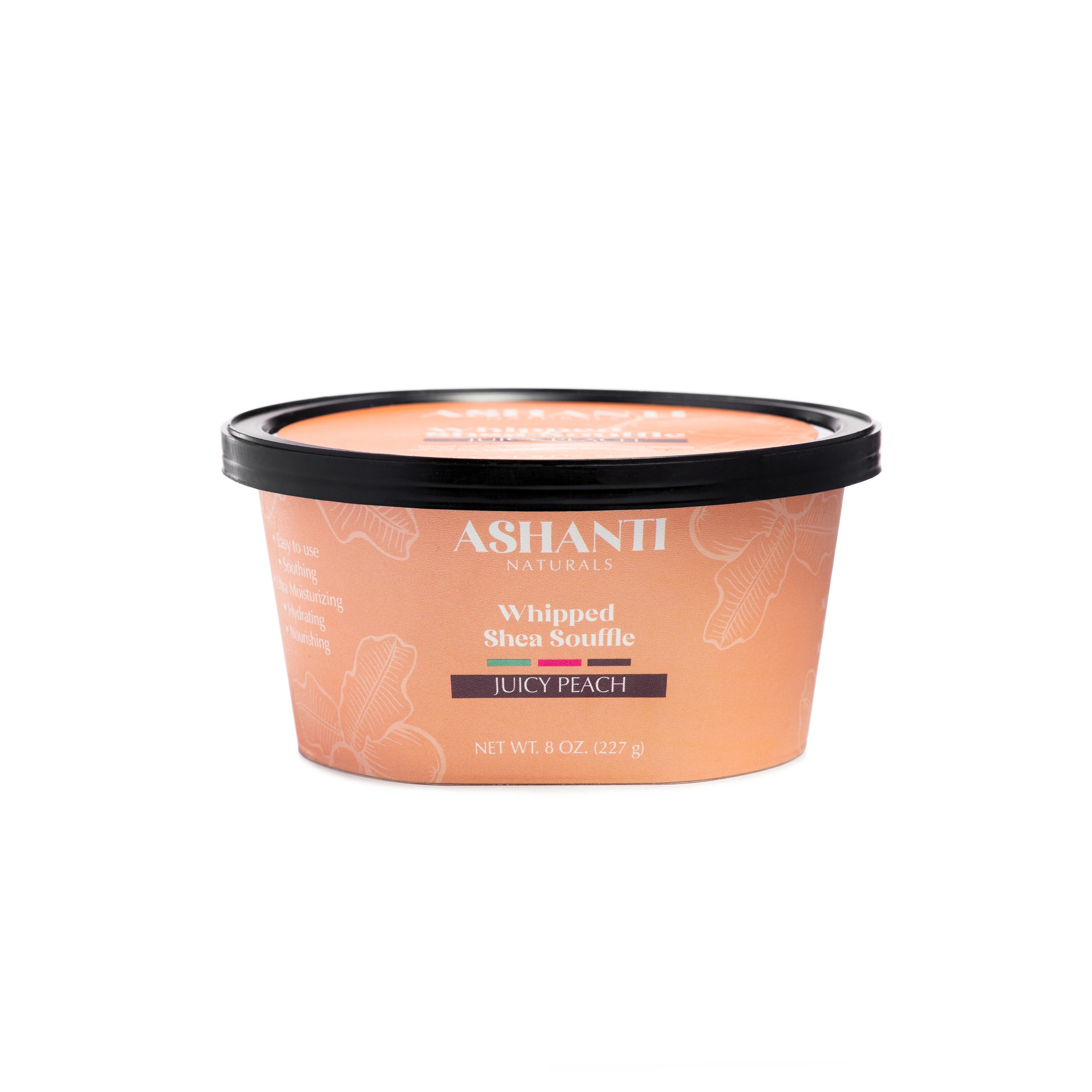 Ashanti Whip Shea Butter Souffle Juicy Peach 8oz