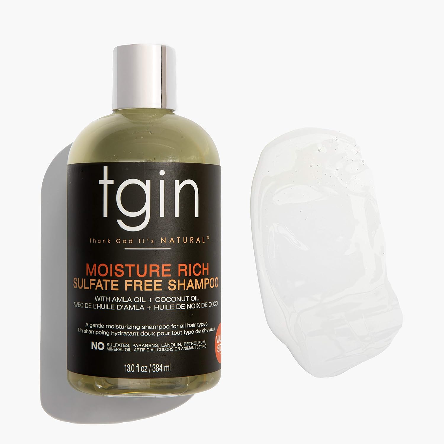 Tgin Moisturizing Shampoo & Conditioner Duo, (Rich Shampoo & Replenish Conditioner) 13 oz (Set)