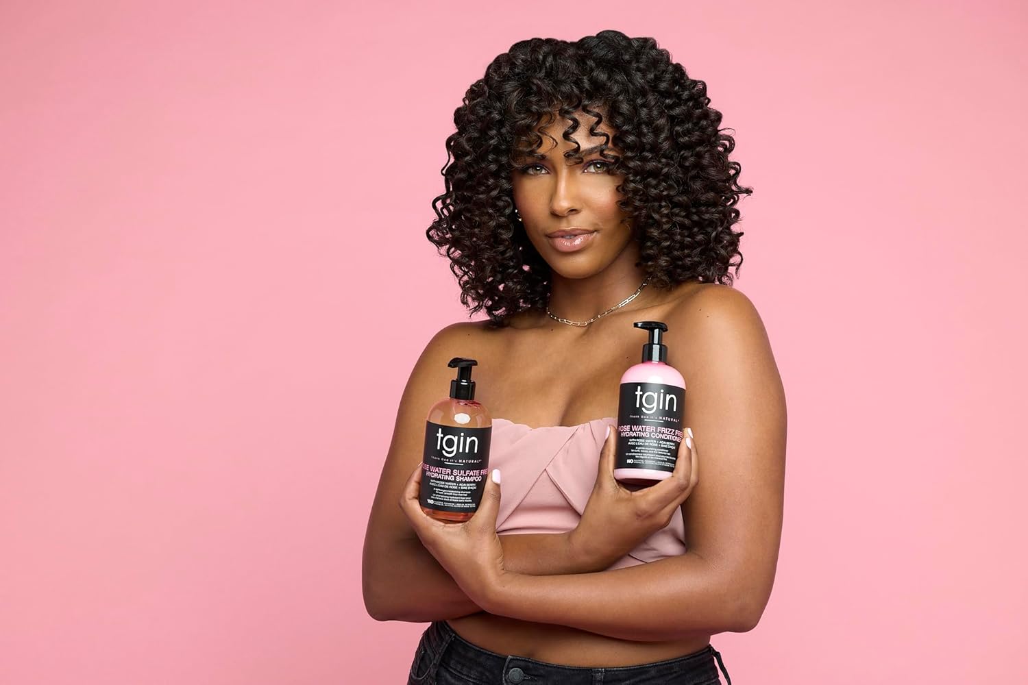 Tgin Rosewater Sulfate Free Hydrating Shampoo 13 oz