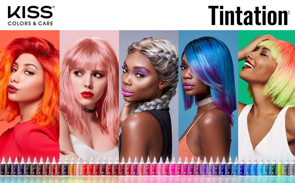 Tintation Semi-Permanent Color Kiss Colors