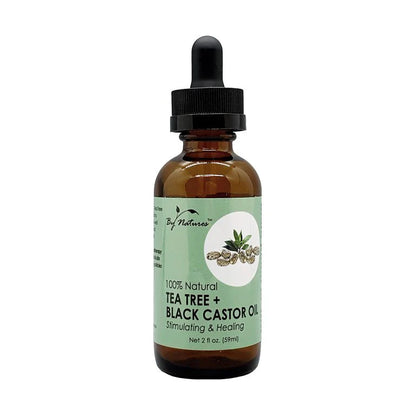 By Nature Tea Tree + Black Castor Oil 2 oz