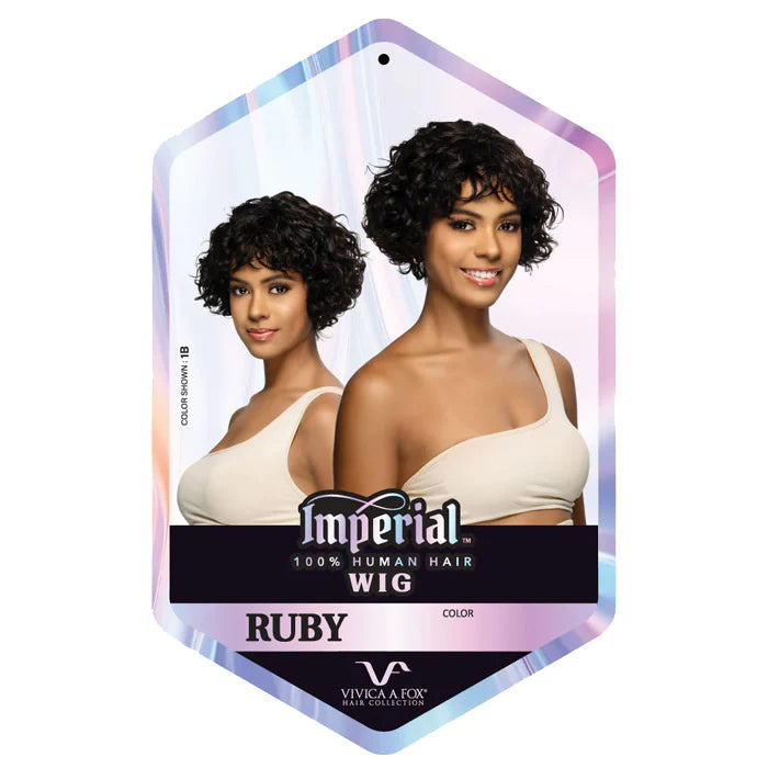 Vivica A Fox Imperial 100% Human Hair Full Wig - Ruby