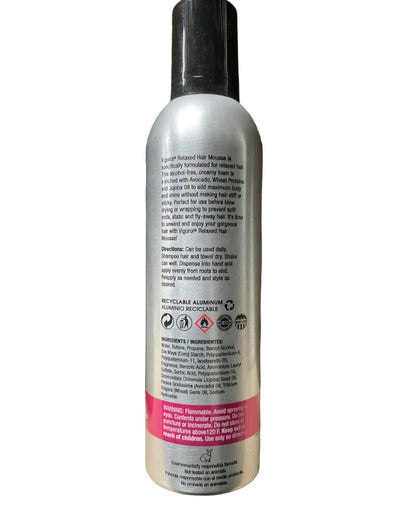 Vigorol Relaxed Hair Mousse 12 oz