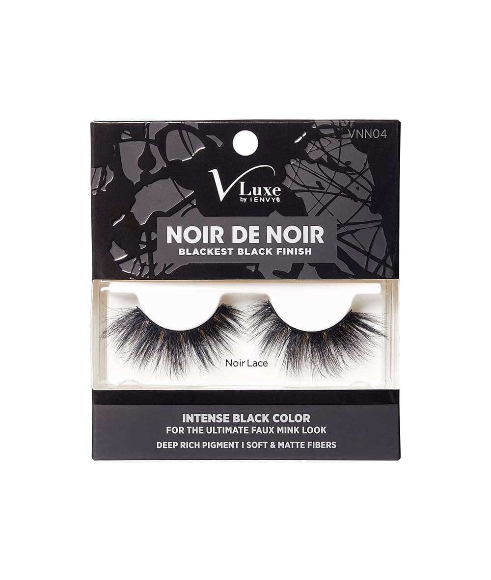 Kiss iEnvy V-Luxe Noir De Noir Collection Strip Lashes