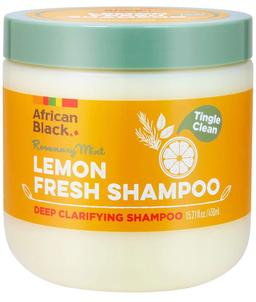 African Black Rosemary Mint Lemon Fresh Shampoo 15.2oz