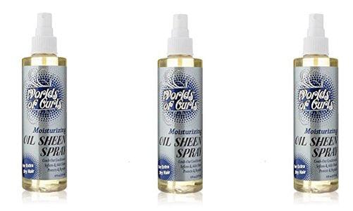 3 Pack World Of Curls Oil Sheen Ext 8 oz