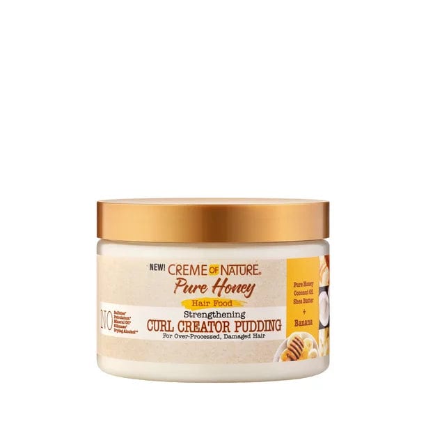 Creme Of Nature Pure Honey Hair Food Curl Pudding 11.5 oz