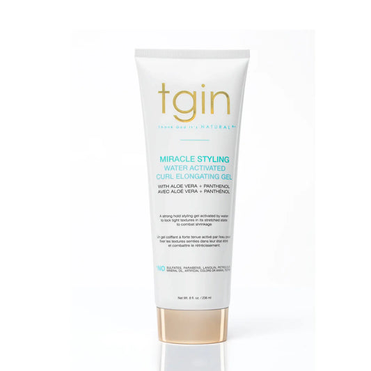 TGIN Miracle Styling Water Activated Curl Elongating Gel 8oz