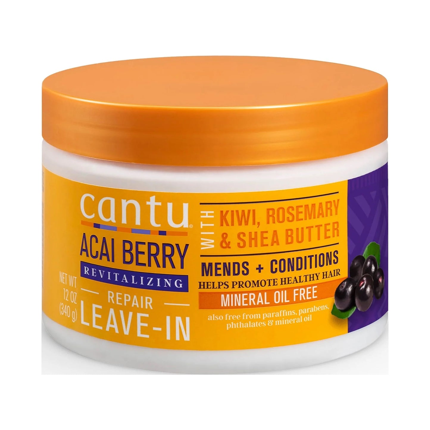 Cantu Acai Berry Leave In Conditioner 12 oz