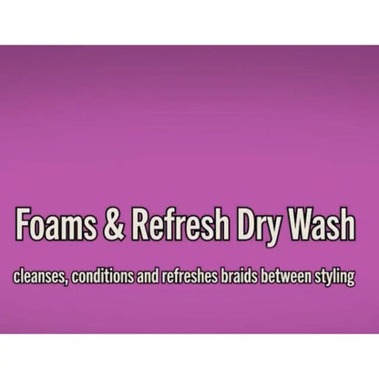 JML Braids Your Way Braid Foam Dry Wash 8 oz