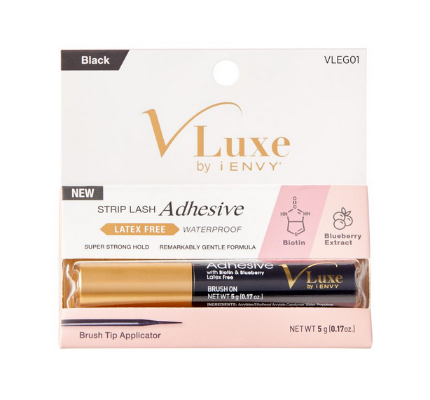 Vluxe Biotin Strip Lash Adhesive Black