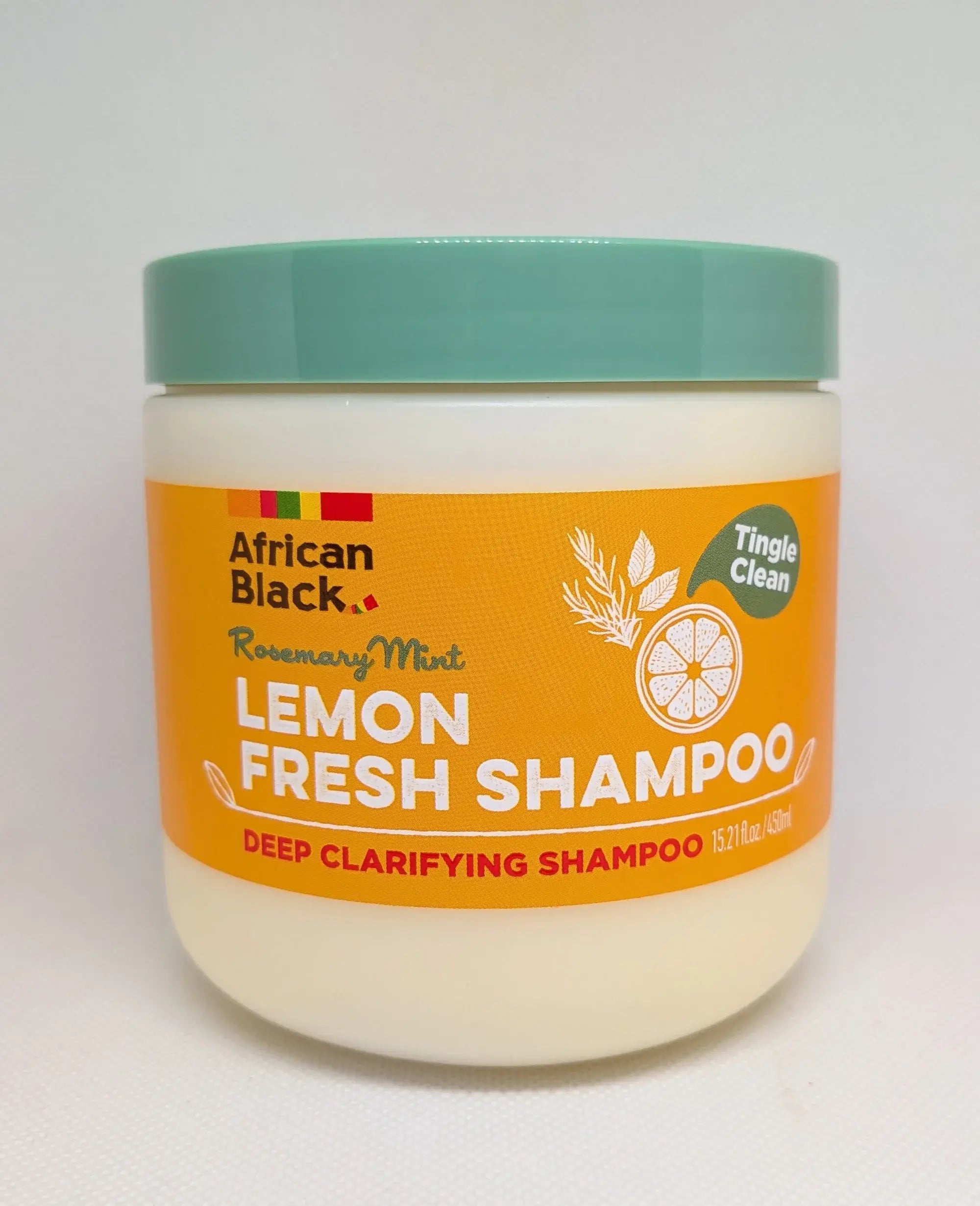 African Black Rosemary Mint Lemon Fresh Shampoo 15.2oz