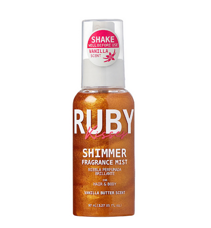 Ruby Kisses Vanilla Butter Shimmer Fragrance Mist