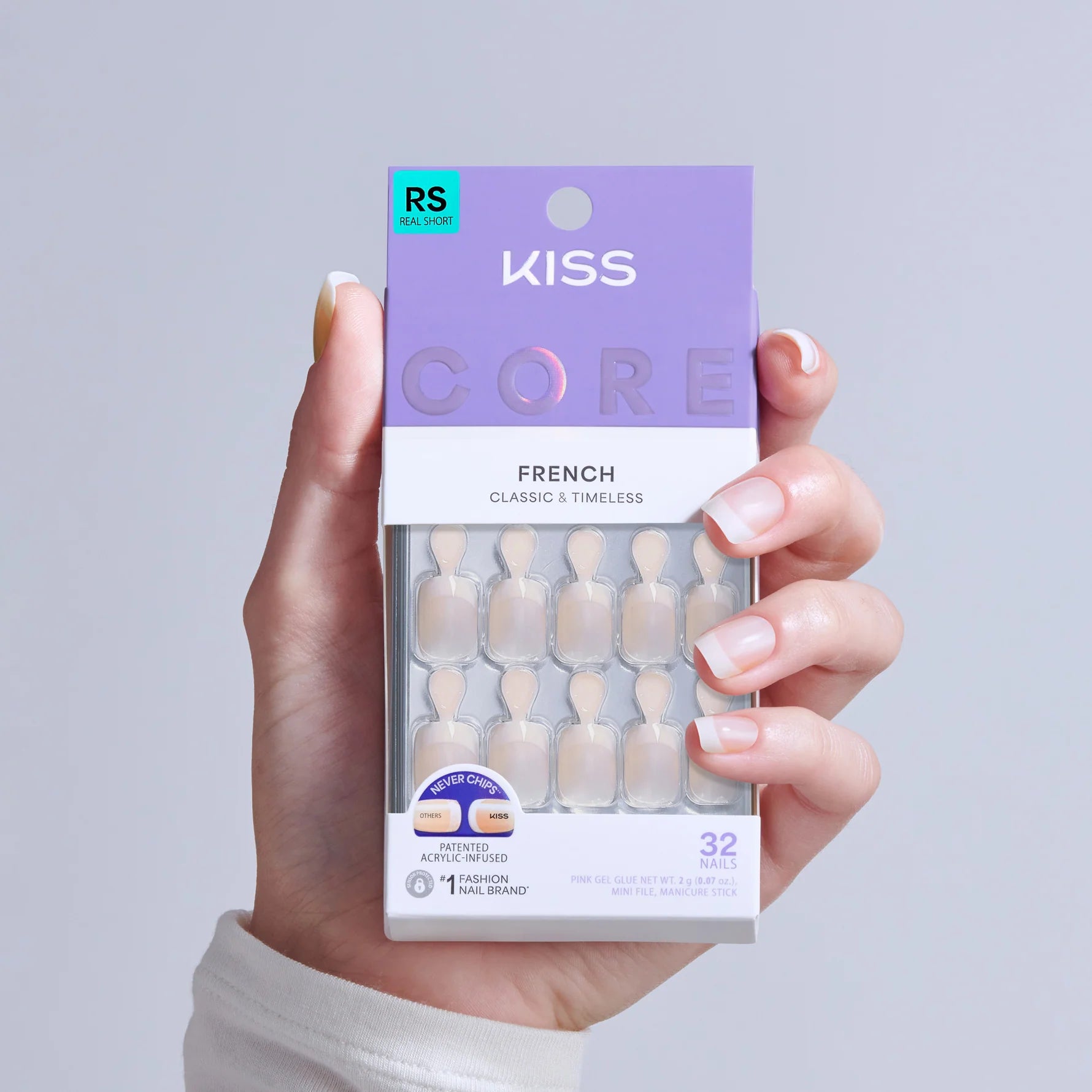 Kiss Core French Nails