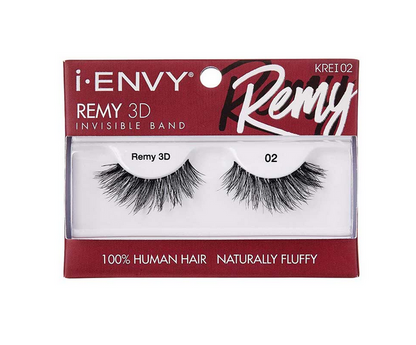 Kiss i-Envy Remy 3D Invisible Band Strip Lashes