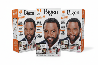 Bigen M1 Jet Black 3-Pack - Hero Fan (All Facing Forward)