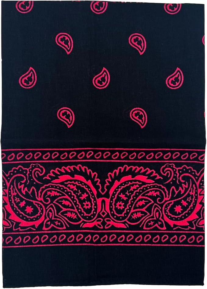 Bandana Black/Pink (1DZ)