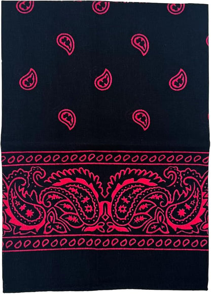 Bandana Black/Pink (1DZ)