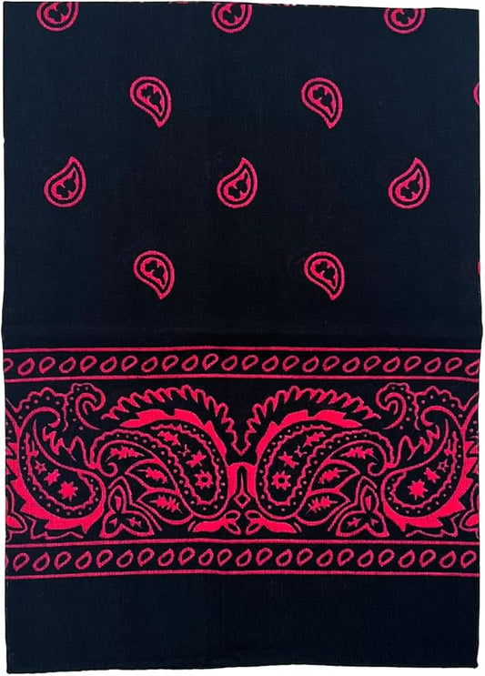 Bandana Black/Pink (1DZ)