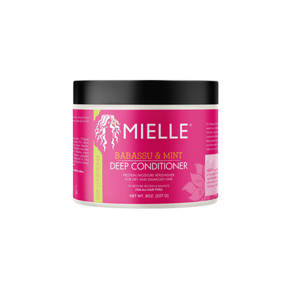 Mielle Babassu and Mint Deep Conditioner 8 oz
