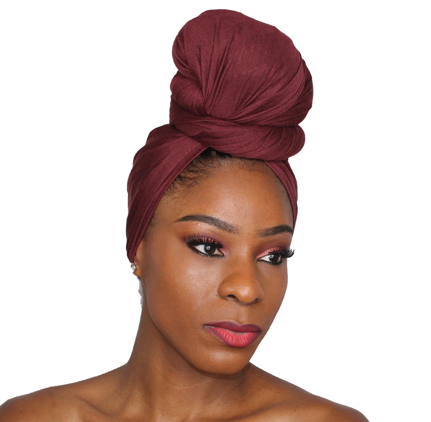 Crinkle Head Wrap Scarf