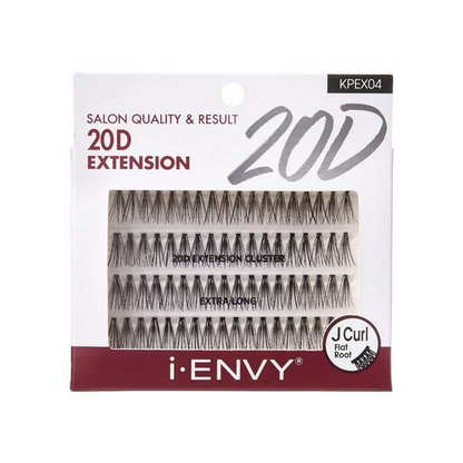 Kiss i-Envy 20D Lash Extension Clusters