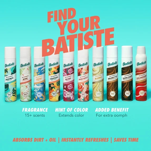 Batiste Bare Dry Shampoo 3.81 oz