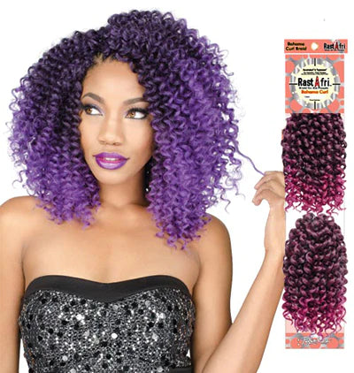RastAfri Bahama Curl Crochet Hair