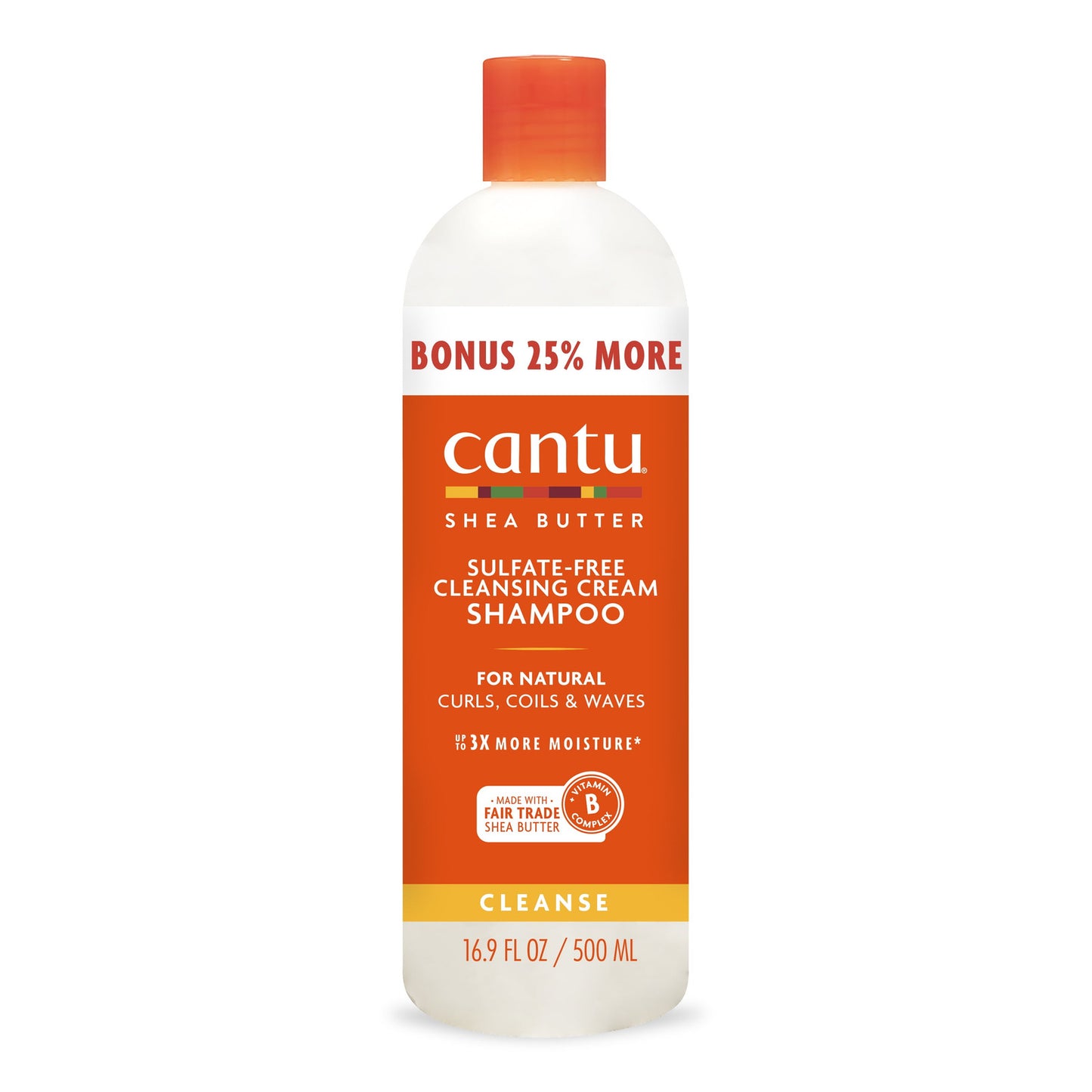 Cantu S/B Natural Cleansing Cream Shampoo 16.9oz