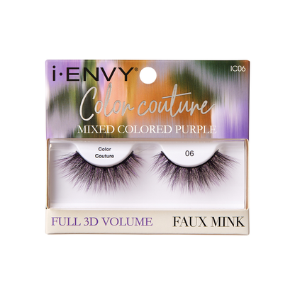 I Envy Color Coutrue Mixed Faux Mink
