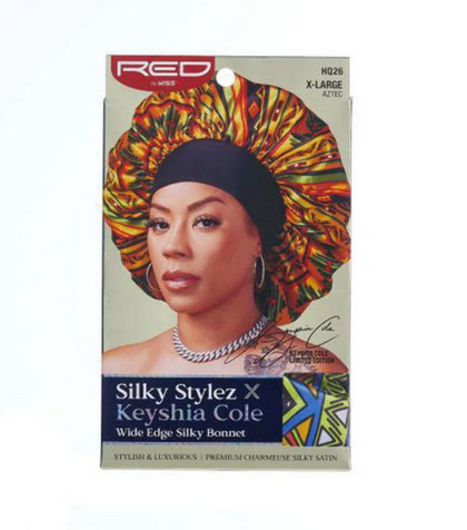 Red by Kiss Silky Stylez Wide Edge Silky Bonnet XL HQ