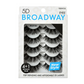 Broadway Eyes 5D Strip Lashes 5 Pair Multipack