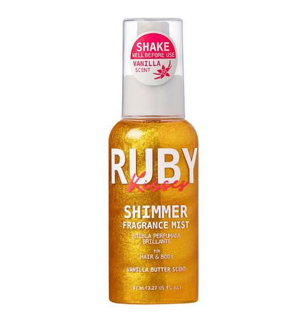Ruby Kisses Vanilla Butter Shimmer Fragrance Mist