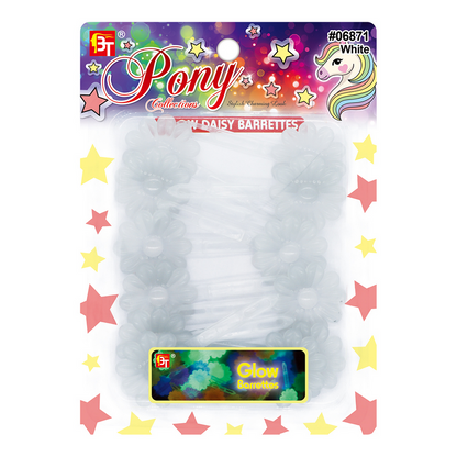 Beauty Town Glow Daisy Barrettes