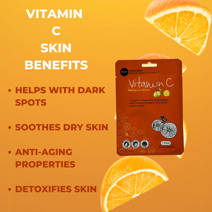 Celavi Vitamin C Facial Mask Single MK013