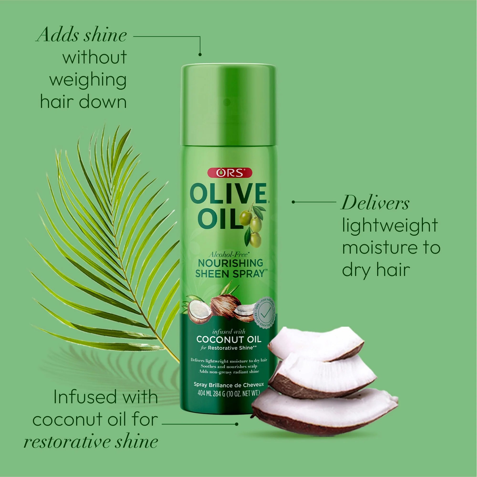 ORS Olive Oil Nourishing Sheen Spray 10 oz