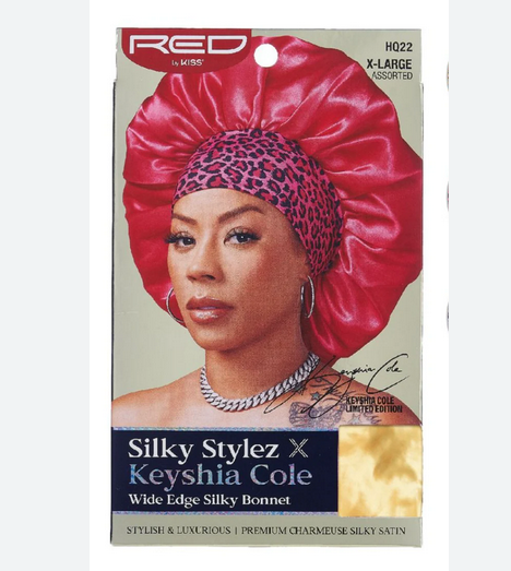 Red by Kiss Silky Stylez Wide Edge Silky Bonnet XL HQ