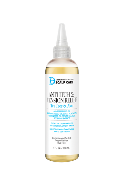 Design Essentials Tea Tree and Aloe Anti-Itch and Tension Relief 4 oz