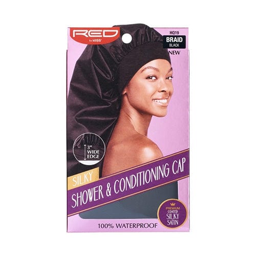 Red by Kiss Silky Shower and Conditioning Cap HQ