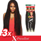 5 PACK OFFER X-PRESSION PRE-STRETCHED BRAIDS 3X 52" 1