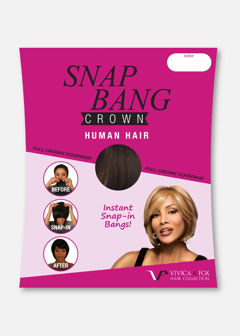 Vivica A Fox SNAP Bang Crown SNAPBC